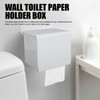 Wall Toilet Paper Holder Box Waterproof Space Aluminum Toilet Tissue
