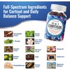 Cortisol Gummies for Women Men, 13-in-1 High Cortisol Reducer with