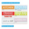 PATIKIL Home Moving Labels, 240 Pack in 40 Sheet 5
