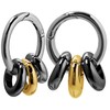 DEWGEM Heavy Ear Hangers for Tunnels - Gold Ear Stretching