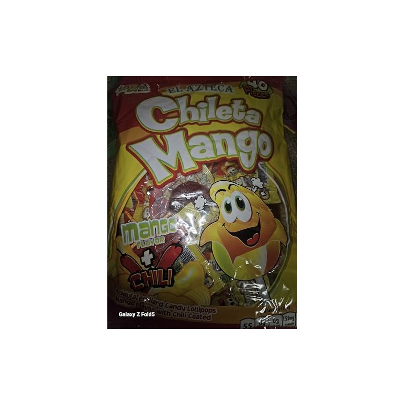 EL AZTECA CHILETA MANGO - Bag ( 40 in a