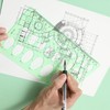 Ruler, Template, Circular Ruler, Design Ruler, Drafting Ruler, Set of