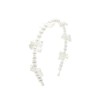 Lapimou Headband for Painless Hair Accessories, Women's, Ribbon, Pearl, Thick,