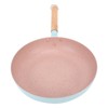 Frying Pan Egg Omelette Pan with Wooden Handle Heat Resistant