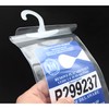 2x JacobsParts Hanging Parking Permit Plastic Holder, Ultra Clear, Rear