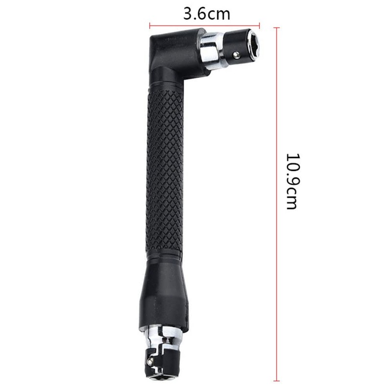 L-Shaped Hex Socket Wrench, 1/4-Inch Double-Headed L-Shaped Hex Socket Wrench/Screwdriver,
