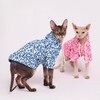 GigglyHouse Sphynx Cat Clothes, Cat Hoodie for Hairless Cats, Cornish