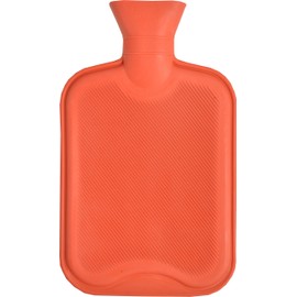 Vagabond Bags Ltd Wärmflasche, gerippt, 2 l, Rot