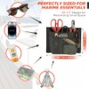 Self-Adhesive Storage Mesh Bag for Boats - Waterproof Organizer