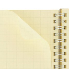 Delphonics Rolburn Notebook with Pocket, Large Hakata Limited Edition (Amaou White)