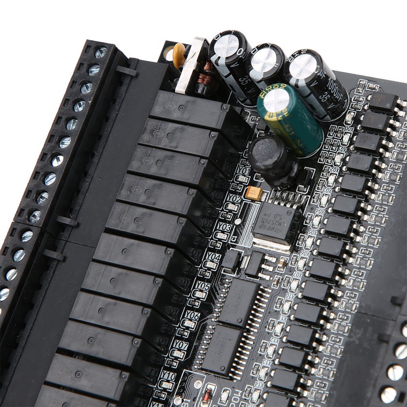 Industrial Control Board PLC Programmable Logic Controller Supports 485 CAN