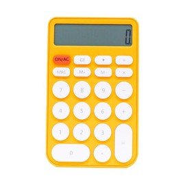 Modern Trading Calculator 12-DIGIT Vitamin Calculator Yellow 120722