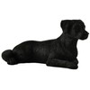 JFSM INC. 6" Black Labrador Dog Figurine