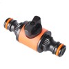 ZYWUOY 2pcs Quick Release Shut-Off Valve Plastic Hose Pipe Faucet