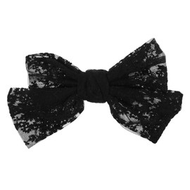 OATIPHO Elegant Lace Bow Hair Clips for Women Stylish Hair Accessories with Butterfly Knots for Weddings Bridesmaids and Special Occasions Floral Design Barrette