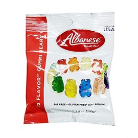 Albanese 12 Flavor Gummi Bears Gluten Free