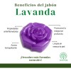 Jabón De Lavanda Relajante Artesanal Tierra De Vida