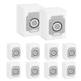 10 Vacuum Cleaner Bags for iRobot Roomba i7 i7+ i3 i3+j7 j7+S9 S9+Clean Base, Vacuum Cleaner Suction Station, Replacement Dust Bag Bags, Large Capacity Replacement Bags, Vacuum Cleaner Bags Fits