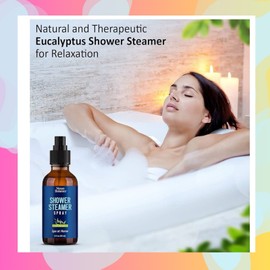 Nexon Botanicals Shower Steamer Spray 2 Fl Oz Eucalyptus Scent Exp 01/28