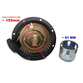 Yamasco Thick Type Recoil Pull Start Recoil Rewind Statusr for Robin EY20 EY 20 Subaru Generator Engine 8- 50811 282 – 50211 50405