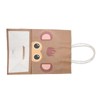 25Pcs Kraft Paper Gift Bag Animal Pattern Multipurpose Kraft Bag