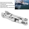 Boat Anchor Swivel Connector 3 Joint 316 Stainless Steel Mirror