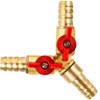 Gas Hose Barb Branch Y Type Fitting Fuel Joint Connector