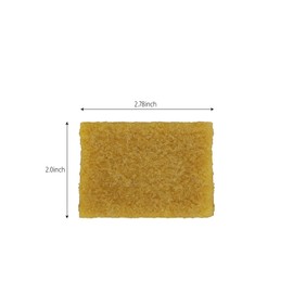 2 Pack Rubber Cement Eraser, Glue Residue Pick Up Eraser, Rubber Cleaning Block for Art Projects Removing Adhesive and Residues (2)