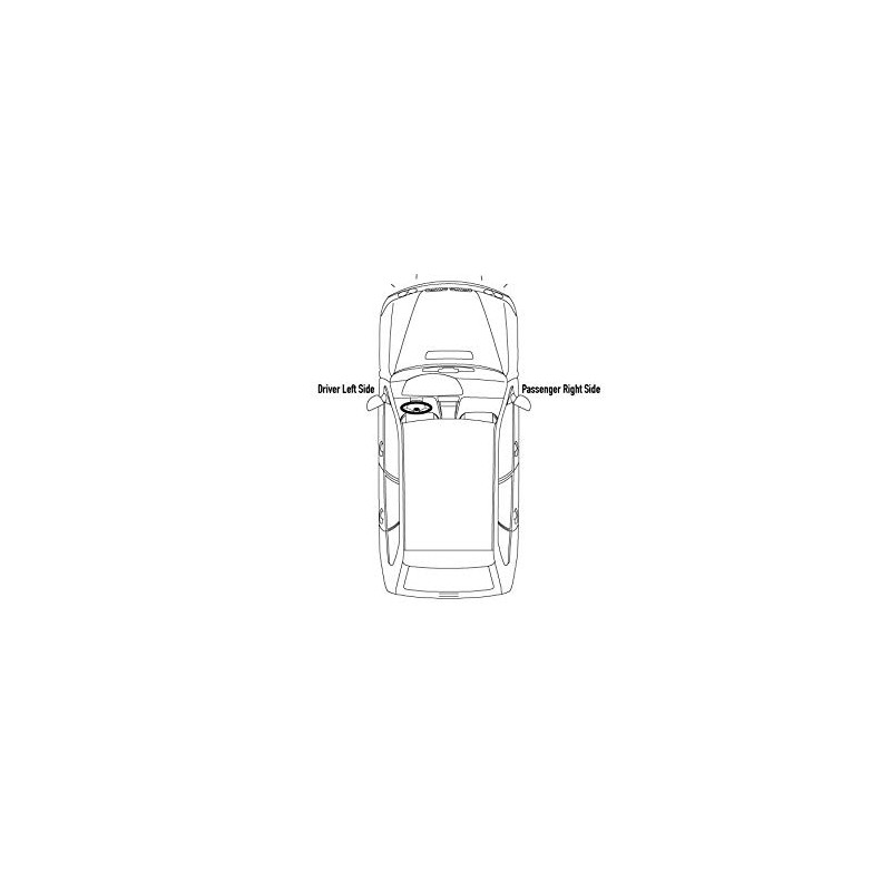 Compatible with Subaru Outback Rear Reflector 2010 2011 2012 2013