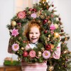 Aisszhao 12Pcs Pink Christmas Nutcracker Ornaments for Christmas Tree Decor,Pink