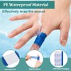 Geiserailie Blue Detectable Bandages - 120 Pack Flexible and Waterproof