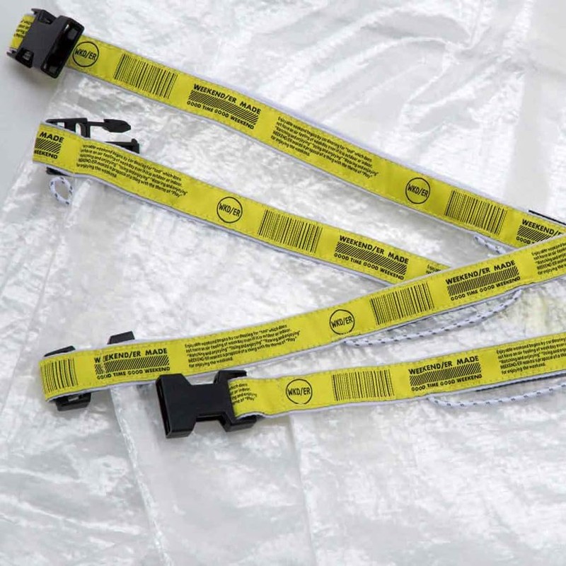 WEEKEND (ER) 7907901 PE Roll Top EXTRA SMALL (White/Yellow), white,