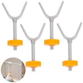 Aililong Bomi Stair Gate Y-Spindle Pressure Screws Kit for Stair Gate - Replacement Screws and Extensions with Sturdy and Reusable Materials