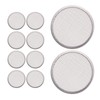 Mormchlots 10 Pcs 68mm/2.68" Mason Jar Screen Lids for 70mm/2.76"