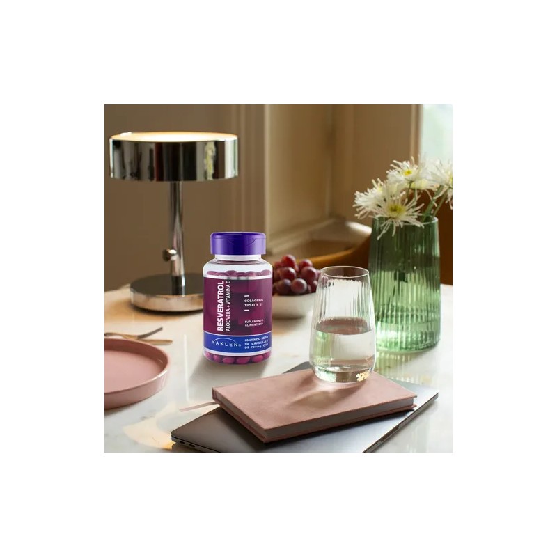 Resveratrol + Aloe Vera Y Vitamina E | 90 Softgels