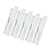 CLISPEED 5sets Tattooing Eyebrow Mapping Pens with Dual Tips Fine for Precise Eyebrow Positioning and Design Beauty Salons and Shops