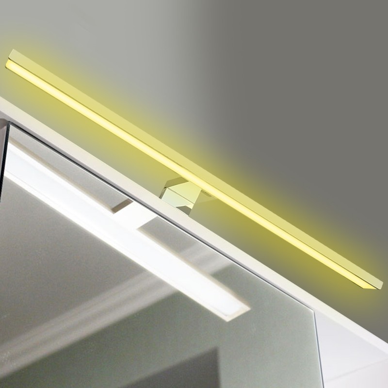 LED Warm White Mirror Cabinet Light Waterproof Bathroom Toilet Headlight