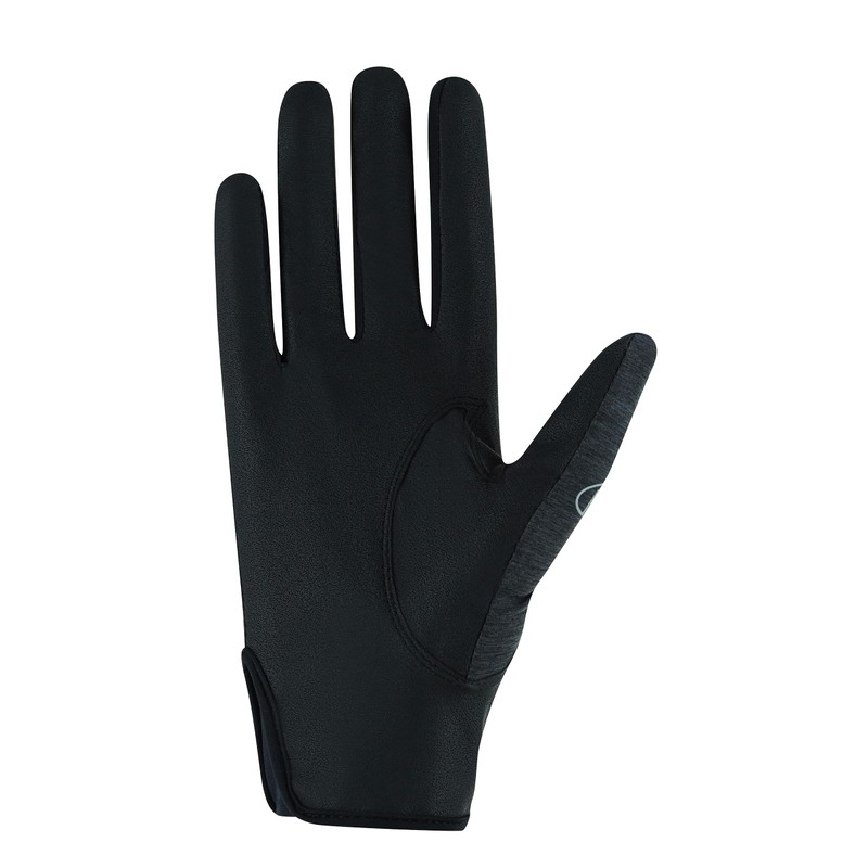 Roeckl Sports Mannheim Riding Gloves, Leisure Summer Gloves, Anthracite Mélange