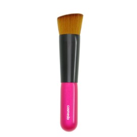 Kumano Brush, Takumi Makeup Brush, Cosmetics Hall Diagonal Flat Foundation Brush, PBT, Made in Japan (Makeup, Face Brush, Cheek Brush, Liquid Foundation Brush) PK-LQ11