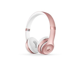 Beats Solo3 Wireless On-Ear Headphones - Rose Gold (Renewed Premium)