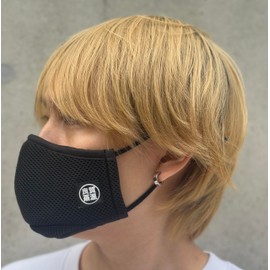 Best Sauna Hat, New Black Label, Larger, Black, Thick Mesh Material, 2-Layer, Mask!