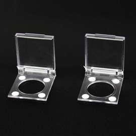 Push Button Cap Cover Guard Protector Dustproof Safety for 19 mm PushButton Switch Desktop Computer, Electrical Switches 2 Pcs Transparent