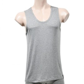 Men's Running Set Sleeveless Basic Style 2 sheets 95/colored 2 sheets