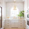 Untrammelife Modern Drum Pendant Light,Luxe Hand-Wrapped Bleached Natural Rope Hanging