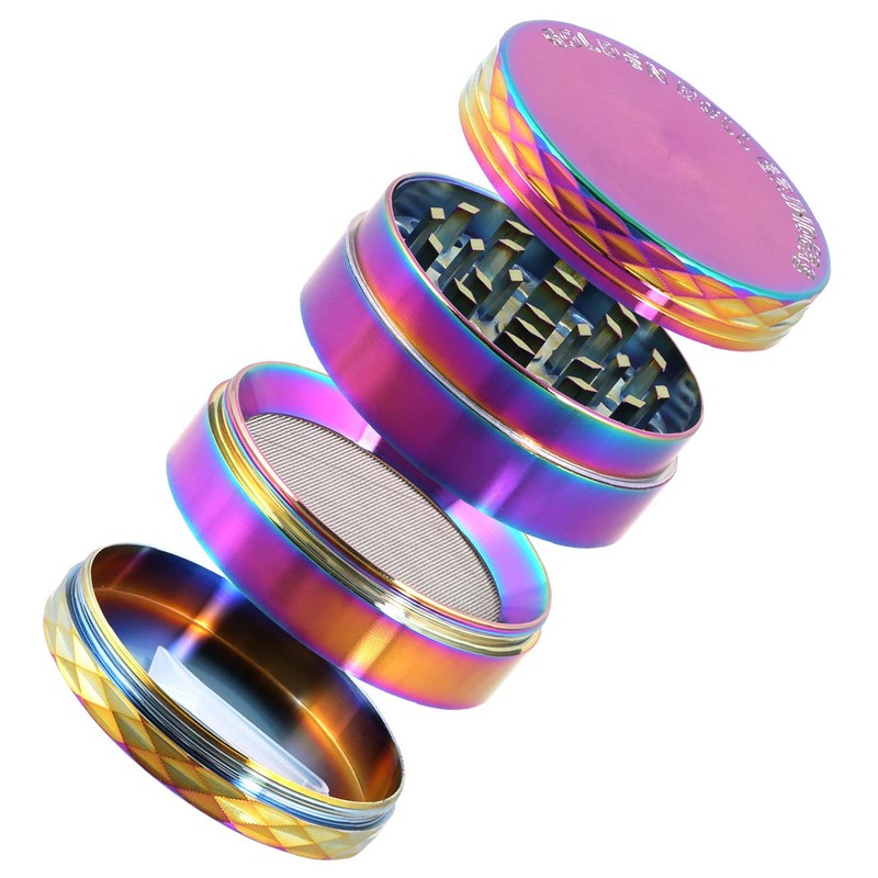LIHAO 2 inch Grinder 4 Layer Spice Grinder