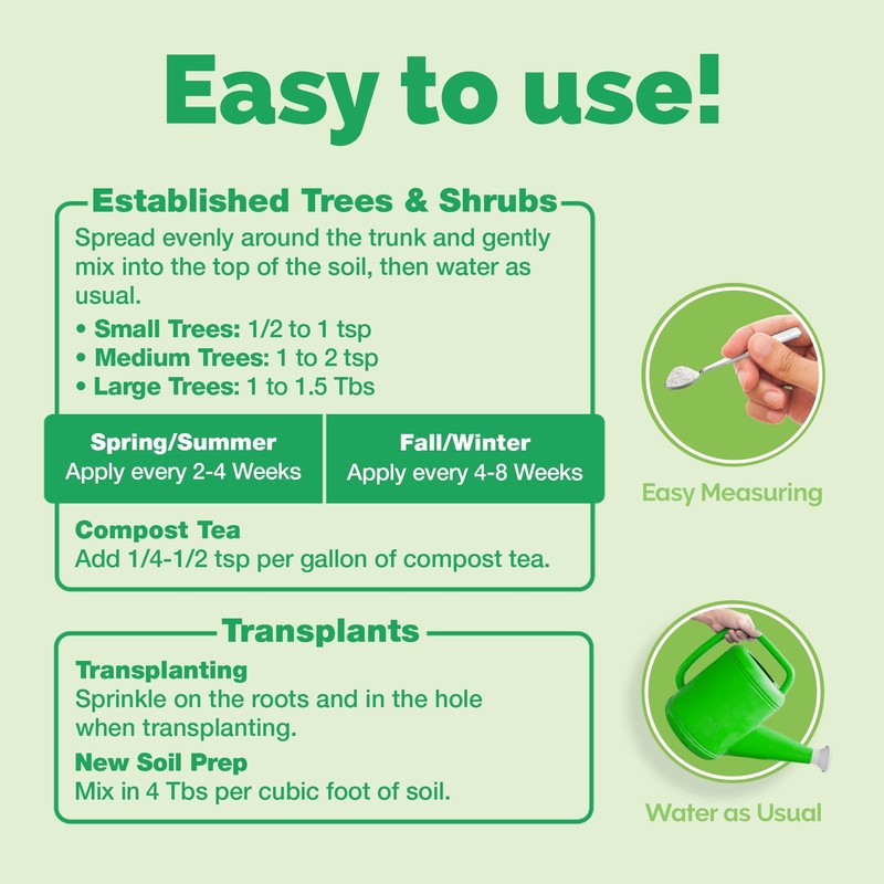 Mycorrhizal Fungi for Trees – Microbial Supplement for Root Expansion
