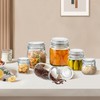 ButterMelt Glass Food Storage Jars with Airtight Lids 10 oz