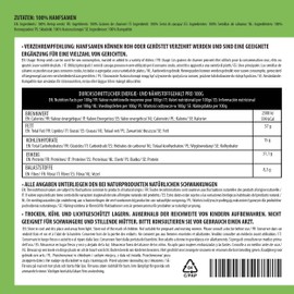 Alpi Nature Hanfsamen gesch?lt 500g von Alpi Nature, gesch?lte Hanfsamen, Hanf Samen ganz gesch?lt