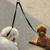 Dog Leash Coupler, Dual Double Dog Adjustable Splitter Lead Durable