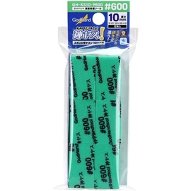 GodHand GH-KS10-P600 Sponge Cloth File, 0.4 inch (10 mm) Thick, Approx. 1.4 x 0.8 inches (35 x 20 mm), #600, Pack of 12, Green